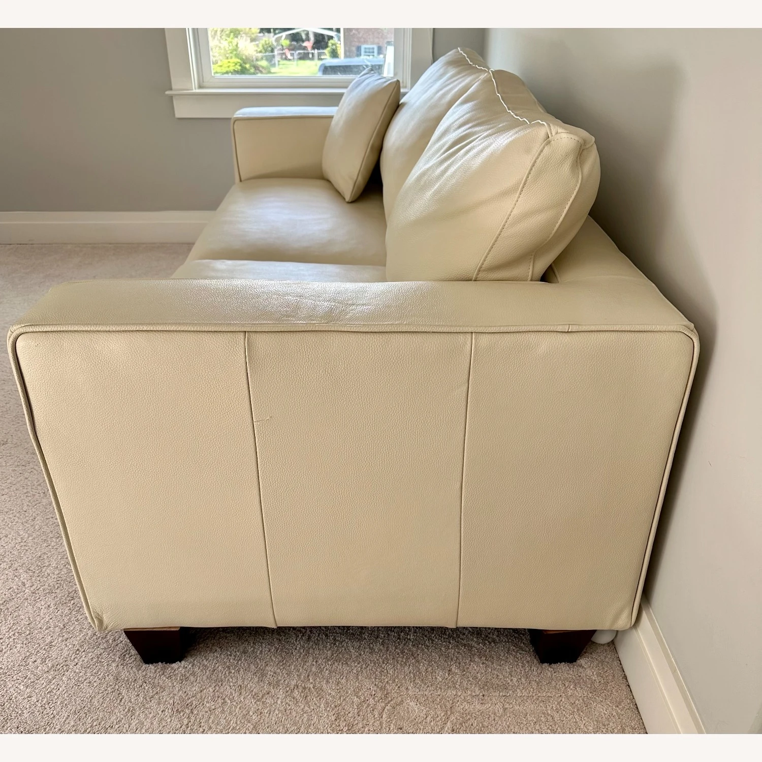 Modern Leather Sofa Couch 6 Modern Leather Sofa Couch - Image 4