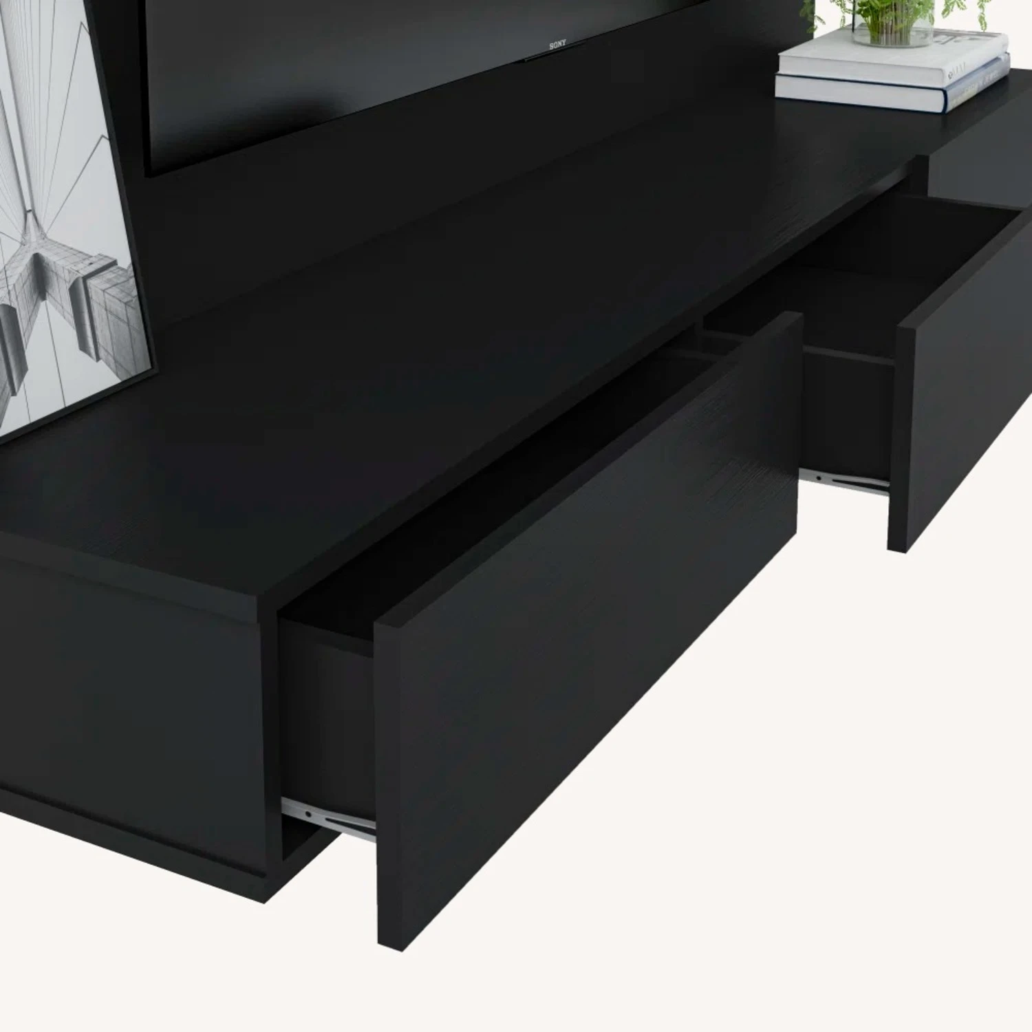 Wayfair 70" Floating Ent Centre Pre-Assembled 3 Wayfair 70" Floating Ent Centre Pre-Assembled