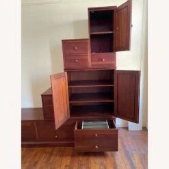 Ethan Allen American Impressions Step Cabinet -Home Furnishings Store 1500 1500 frame 0 3616