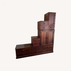 Ethan Allen American Impressions Step Cabinet -Home Furnishings Store 1500 1500 frame 0 3618