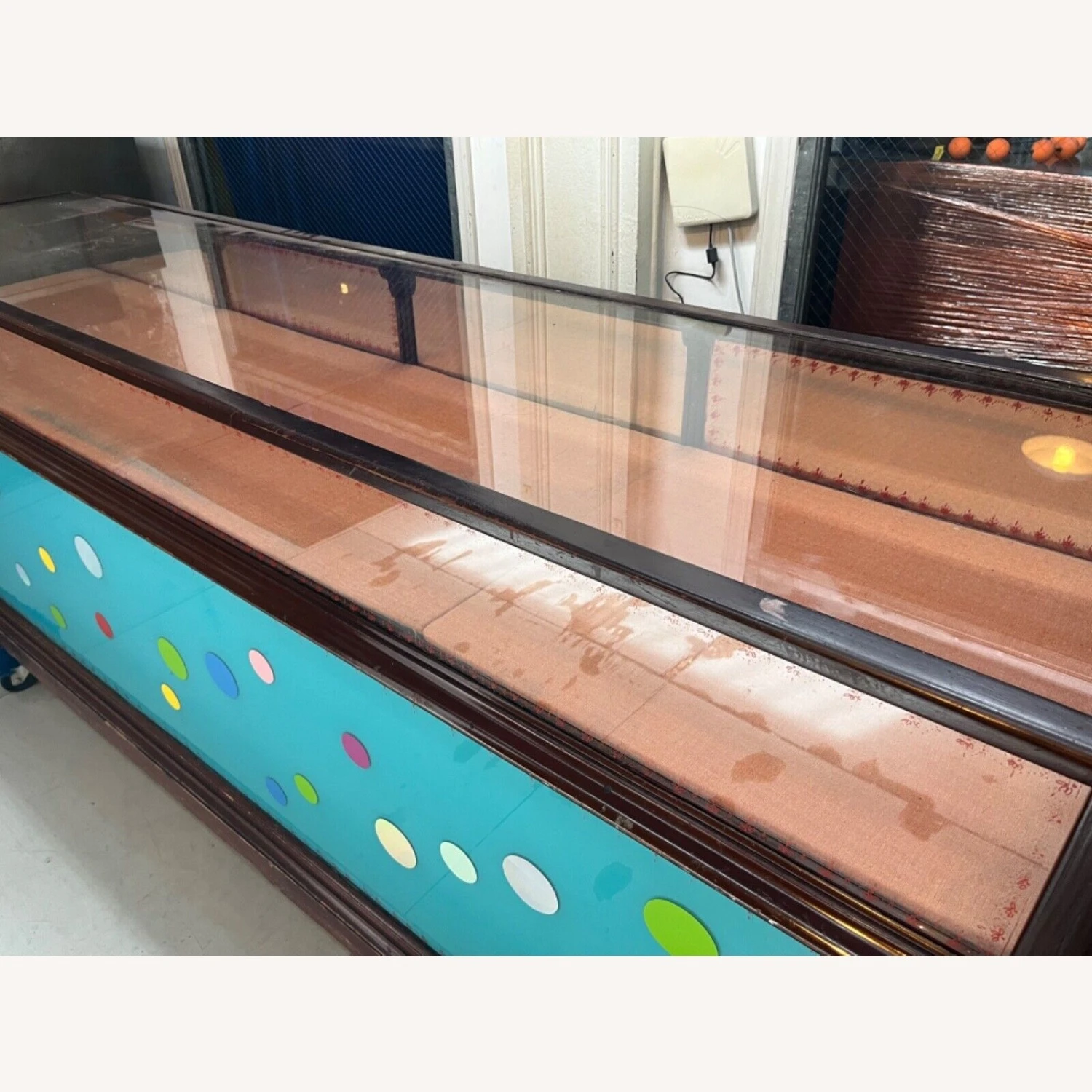 ABC Carpet And Home Antique Large Shop Counter Display 10 ABC Carpet And Home Antique Large Shop Counter Display - Image 8