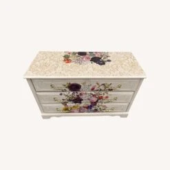 Floral Painted Vintage 3 Drawer Dresser -Home Furnishings Store 1500 1500 frame 0 3910