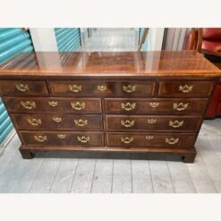 Henredon Aston Court Burl Wood 9 Drawer Dresser -Home Furnishings Store 1500 1500 frame 0 3969