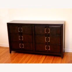 Brighton 6 Drawer Buckle Cadence Dresser Merlot
