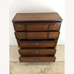 Mid Century Highboy Dresser With Beveled Detail -Home Furnishings Store 1500 1500 frame 0 4098