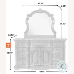 Pulaski San Mateo Dresser & Mirror Set 9 Pulaski San Mateo Dresser & Mirror Set -Home Furnishings Store 1500 1500 frame 0 4106