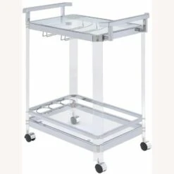 Other Serving Cart In Clear Acrylic & Chrome Finish -Home Furnishings Store 1500 1500 frame 0 4245