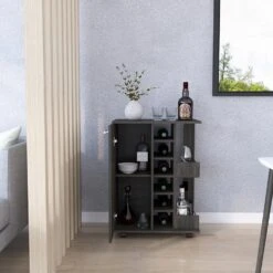 Other Wells Bar Cart,Four Casters - Espresso -Home Furnishings Store 1500 1500 frame 0 4251