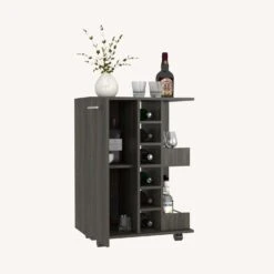 Other Wells Bar Cart,Four Casters - Espresso -Home Furnishings Store 1500 1500 frame 0 4253