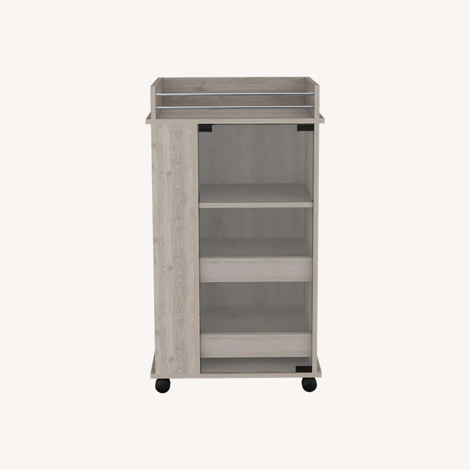 Other Beaver Bar Cart, Living Room -Light Gray 7 Other Beaver Bar Cart, Living Room -Light Gray - Image 5