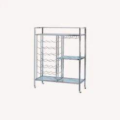 Other Serving Cart In Chrome Finish W/ Glass Shelves -Home Furnishings Store 1500 1500 frame 0 4265