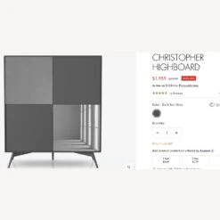 Bar Buffet High Crafted Piece