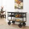 Other Serving Stand In Black Lacquered Steel Frame -Home Furnishings Store 1500 1500 frame 0 4314