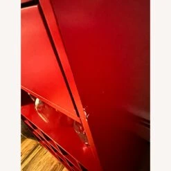 Crate & Barrel Wine And Bar Cart