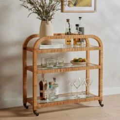 West Elm Rounded Wood Bar Cart 10 West Elm Rounded Wood Bar Cart -Home Furnishings Store 1500 1500 frame 0 4350