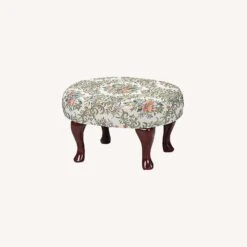 Other Accent Stool In Beige & Green Patterned Upholstery 10 Other Accent Stool In Beige & Green Patterned Upholstery -Home Furnishings Store 1500 1500 frame 0 44