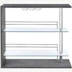 Other Bar Unit In Weathered Grey & Clear Glass Finish 15 Other Bar Unit In Weathered Grey & Clear Glass Finish -Home Furnishings Store 1500 1500 frame 0 4400