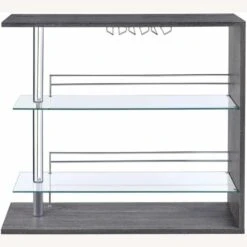 Other Bar Unit In Weathered Grey & Clear Glass Finish 18 Other Bar Unit In Weathered Grey & Clear Glass Finish -Home Furnishings Store 1500 1500 frame 0 4403