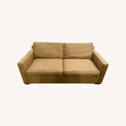 Crate & Barrel Brown Sofa -Home Furnishings Store 1500 1500 frame 0 446
