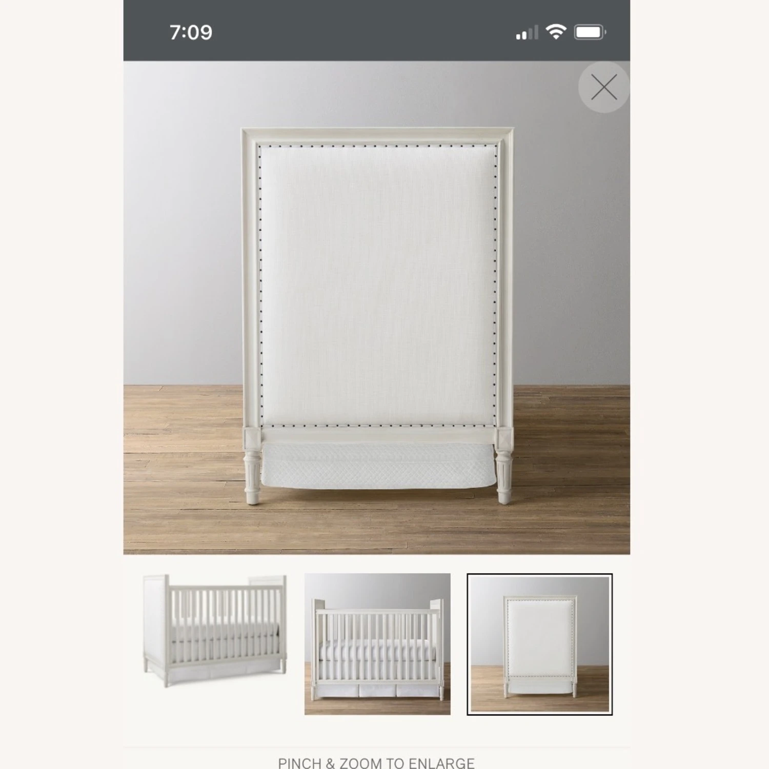 Restoration Hardware Marcelle Crib & ConversionKit 4 Restoration Hardware Marcelle Crib & ConversionKit - Image 2