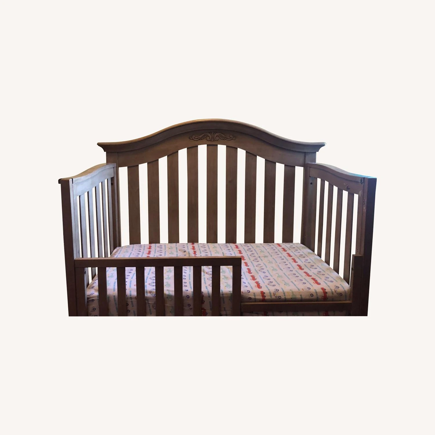 Convertible Crib To Toddler Bed To Full Bbed 6 Convertible Crib To Toddler Bed To Full Bbed - Image 4