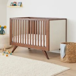 West Elm Wright Upholstered Convertible Crib -Home Furnishings Store 1500 1500 frame 0 4698