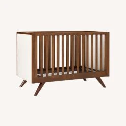 West Elm Wright Upholstered Convertible Crib -Home Furnishings Store 1500 1500 frame 0 4699