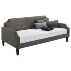 Other Twin Daybed In Grey Woven Fabric With Slat Kits -Home Furnishings Store 1500 1500 frame 0 4721