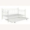Other Twin Daybed In White Metal W/ Ornamental Accents -Home Furnishings Store 1500 1500 frame 0 4747