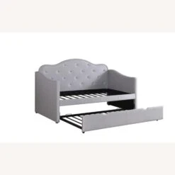 Other Twin Daybed In Pearlescent Grey Leatherette -Home Furnishings Store 1500 1500 frame 0 4784