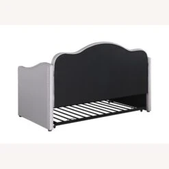 Other Twin Daybed In Pearlescent Grey Leatherette -Home Furnishings Store 1500 1500 frame 0 4787