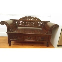 Other Hand-Carved Balinese Daybed -Home Furnishings Store 1500 1500 frame 0 4818