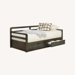 Other Rustic Twin XL Daybed In Grey Finish W/ Trundle -Home Furnishings Store 1500 1500 frame 0 4865