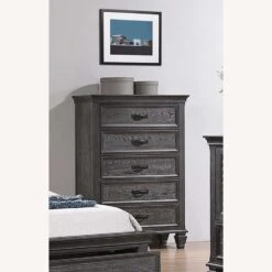 Other Chest W/ 5 Drawers In Weathered Sage Finish