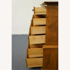 Ethan Allen Heirloom Nutmeg Colonial 41 Chest -Home Furnishings Store 1500 1500 frame 0 4988