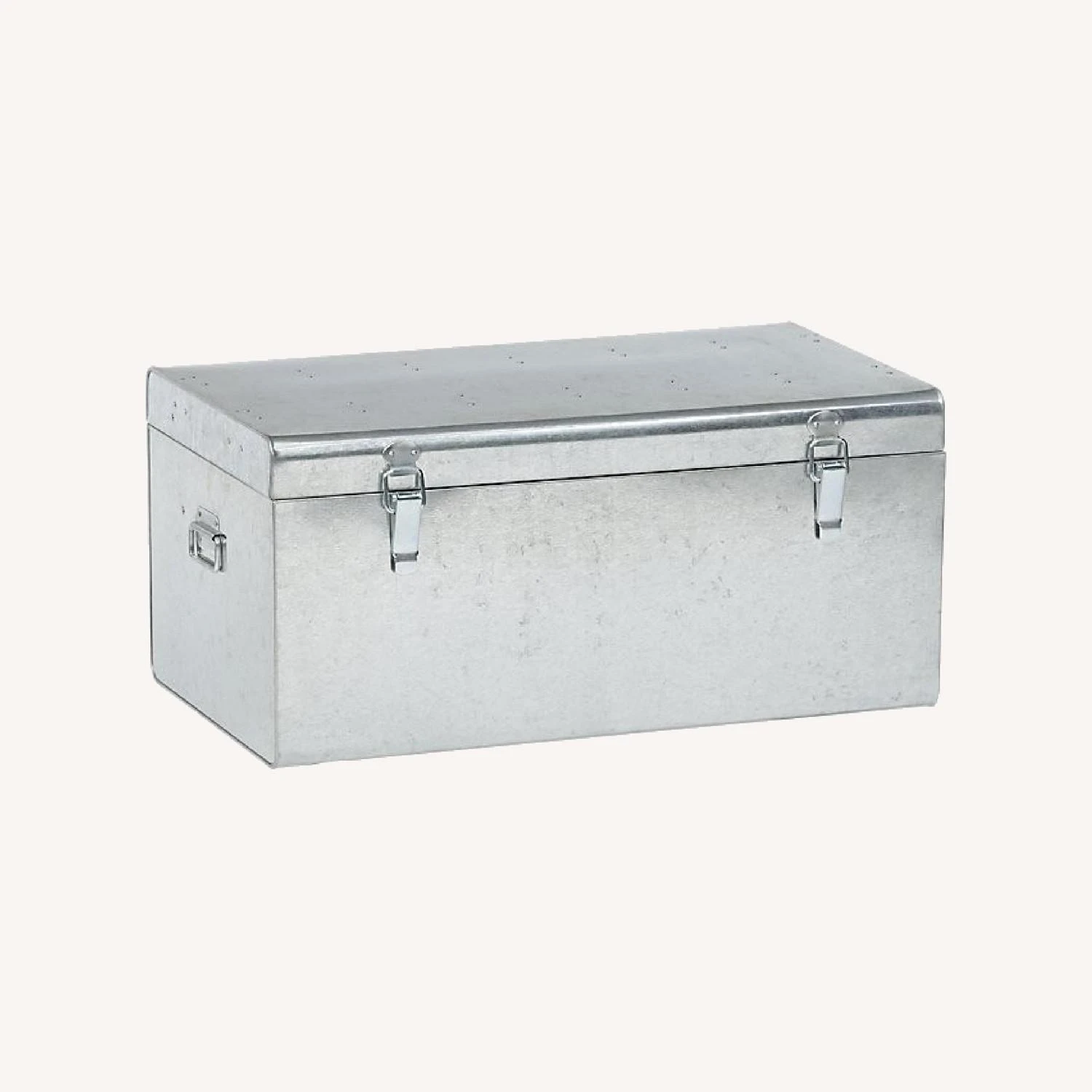 CB2 Galvanized Trunk 3 CB2 Galvanized Trunk