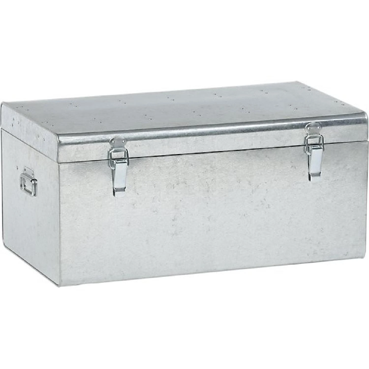 CB2 Galvanized Trunk 6 CB2 Galvanized Trunk - Image 4
