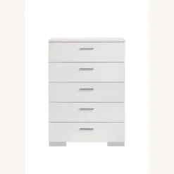 Other Chest In Glossy White W/ Chrome Metal Handles 18 Other Chest In Glossy White W/ Chrome Metal Handles -Home Furnishings Store 1500 1500 frame 0 5218