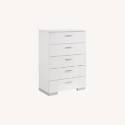 Other Chest In Glossy White W/ Chrome Metal Handles 20 Other Chest In Glossy White W/ Chrome Metal Handles -Home Furnishings Store 1500 1500 frame 0 5220