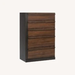 Other Chest In Rich Black & Walnut Wood Veneer Finish -Home Furnishings Store 1500 1500 frame 0 5233