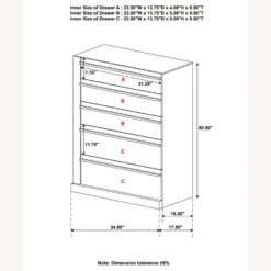 Other Chest In Rich Black & Walnut Wood Veneer Finish -Home Furnishings Store 1500 1500 frame 0 5237