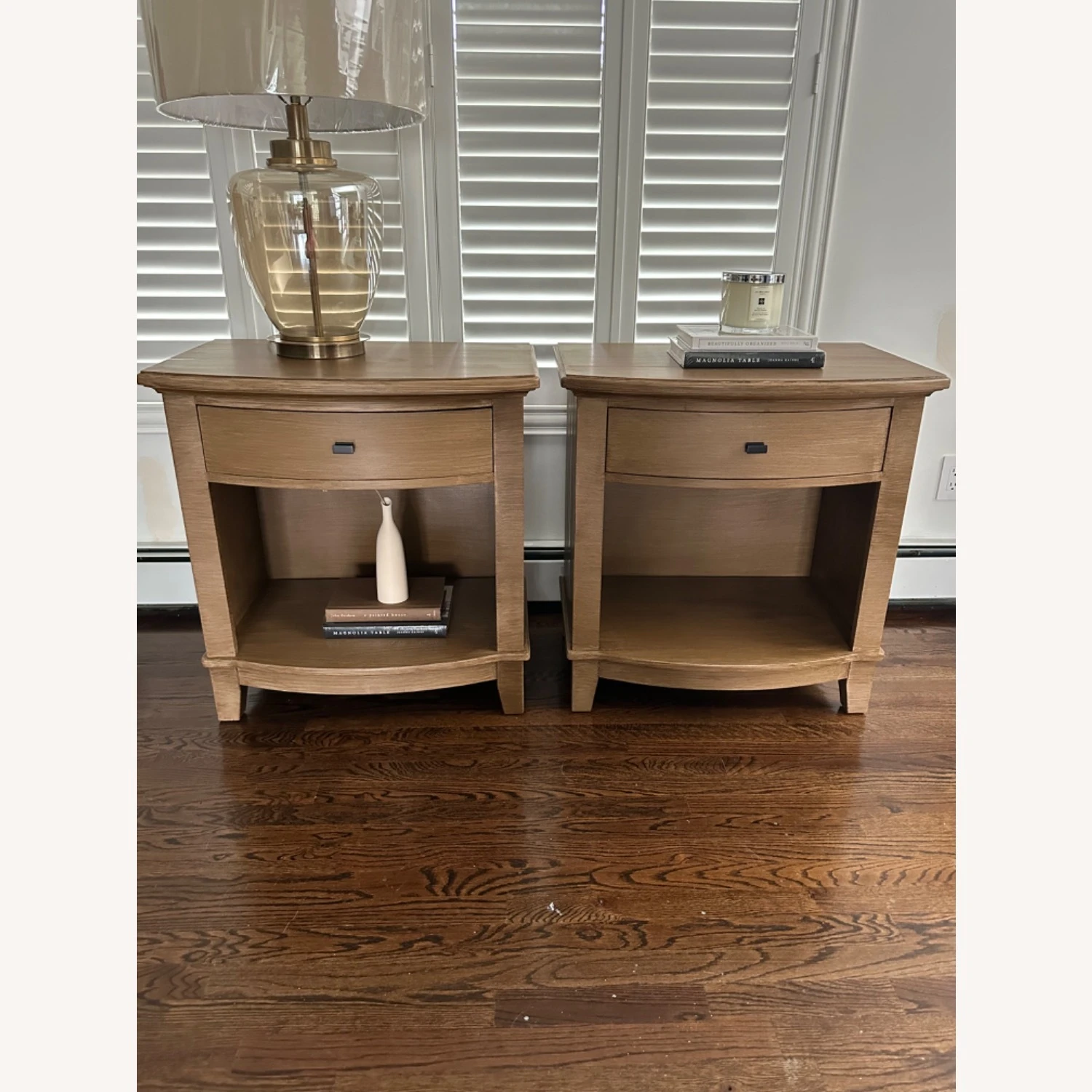 Other Pair Of Faux Wood Nightstands 4 Other Pair Of Faux Wood Nightstands - Image 2