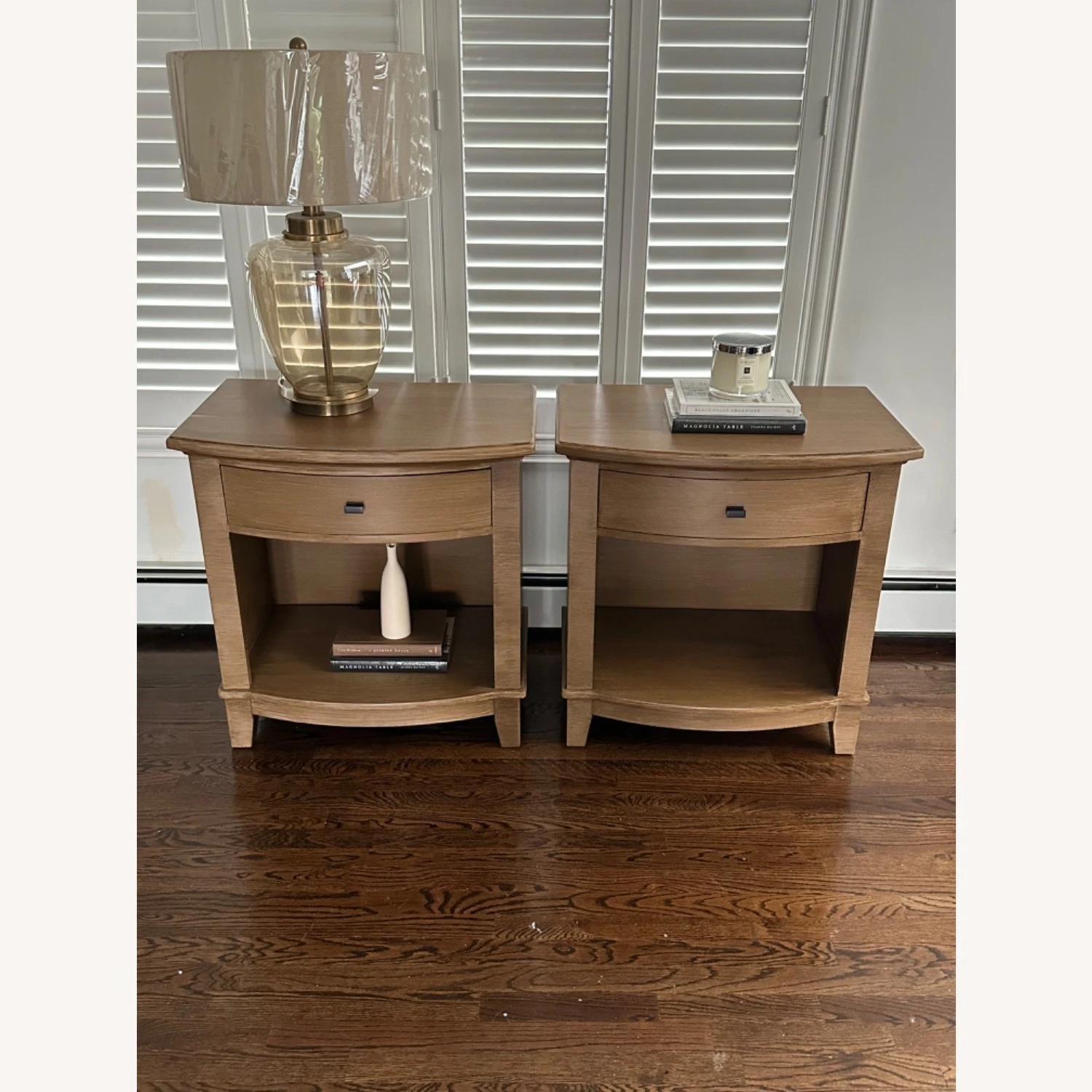 Other Pair Of Faux Wood Nightstands 8 Other Pair Of Faux Wood Nightstands - Image 6