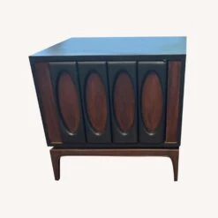 Mid-Century Modern Sculpted Walnut Nightstands -Home Furnishings Store 1500 1500 frame 0 5314