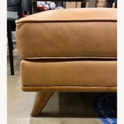 West Elm Zander Leather Ottoman -Home Furnishings Store 1500 1500 frame 0 536