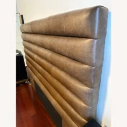 Article Sera Oxford Tan Leather Queen Headboard -Home Furnishings Store 1500 1500 frame 0 5453