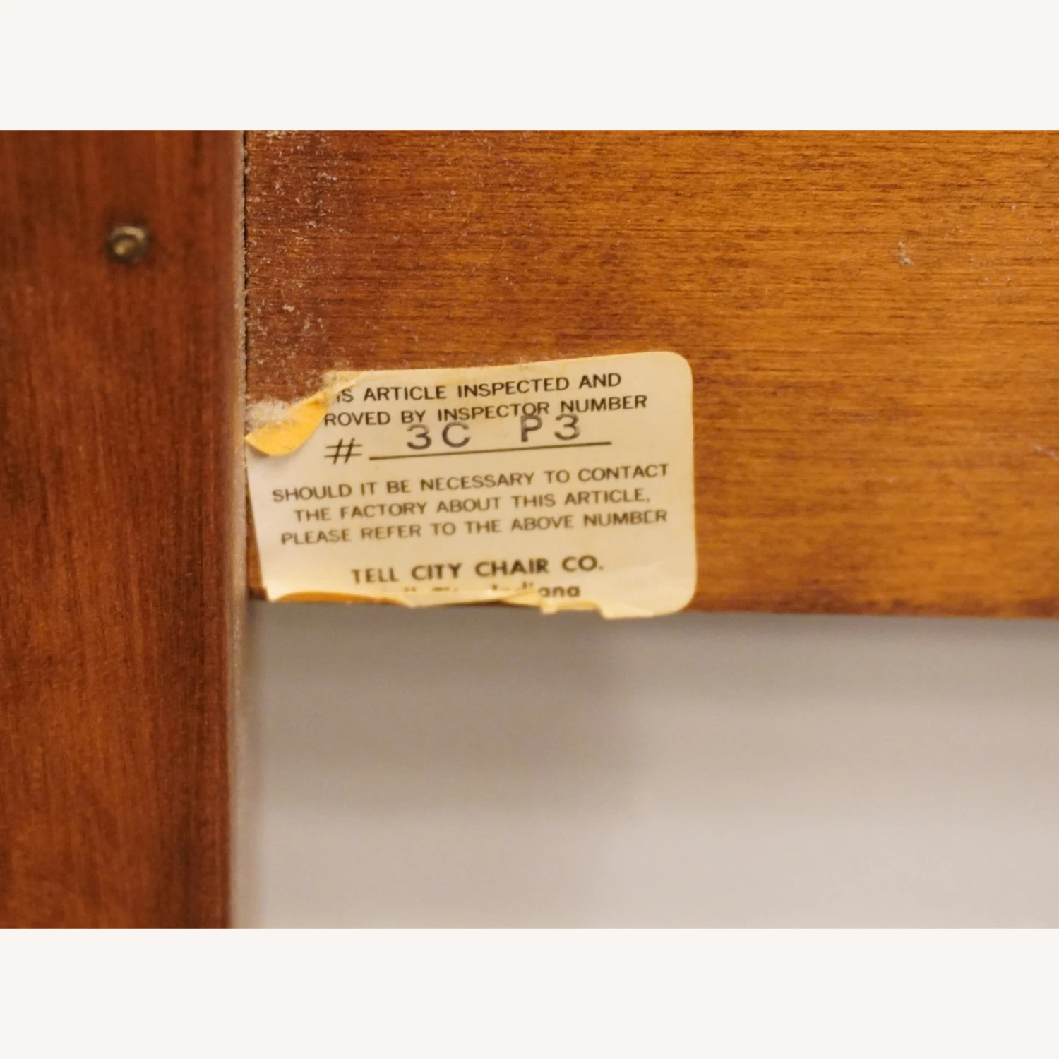 Other TELL CITY Solid Hard Rock Maple King Headboard 6 Other TELL CITY Solid Hard Rock Maple King Headboard - Image 4