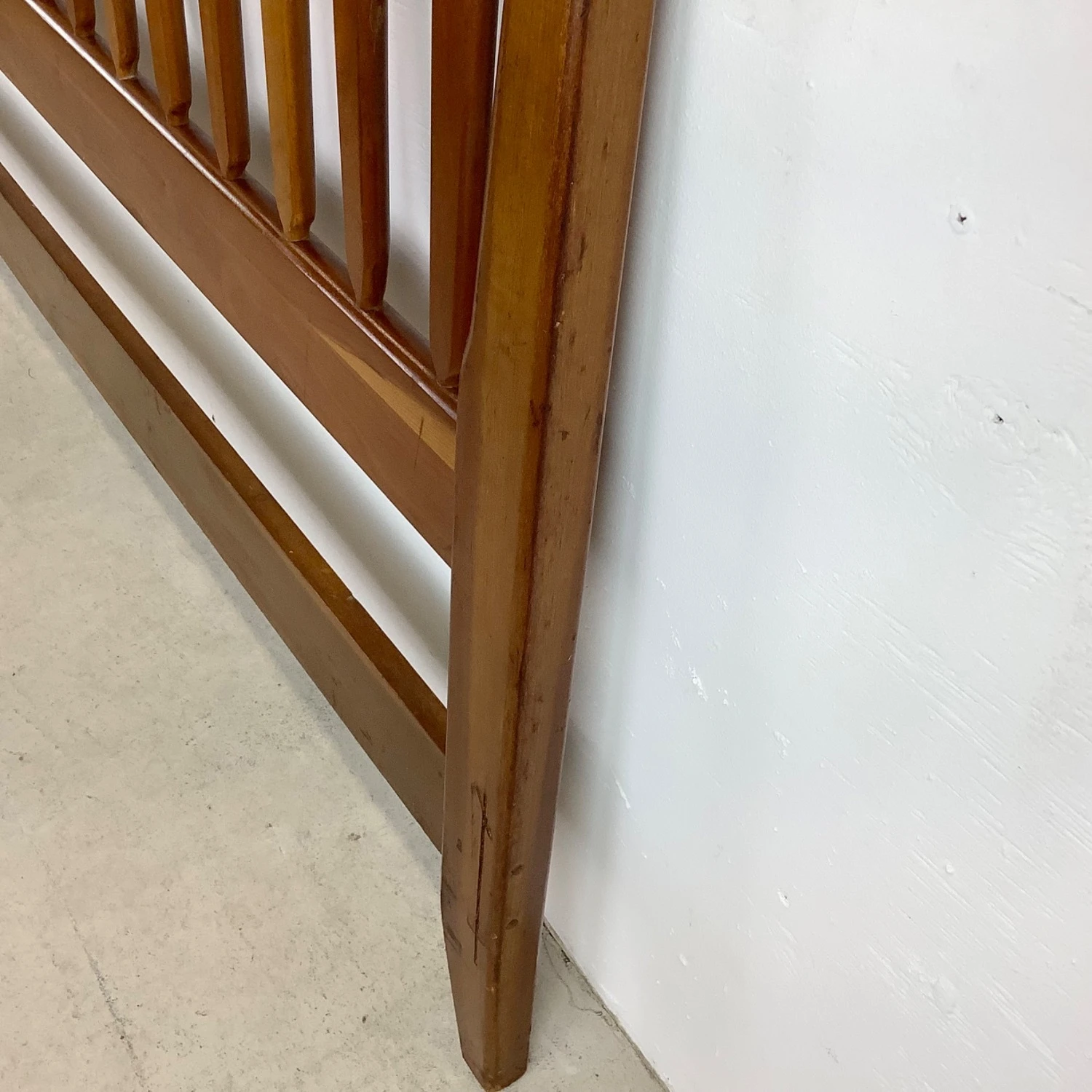 Mid-Century Spoke Headboard- Full Size Bed 8 Mid-Century Spoke Headboard- Full Size Bed - Image 6