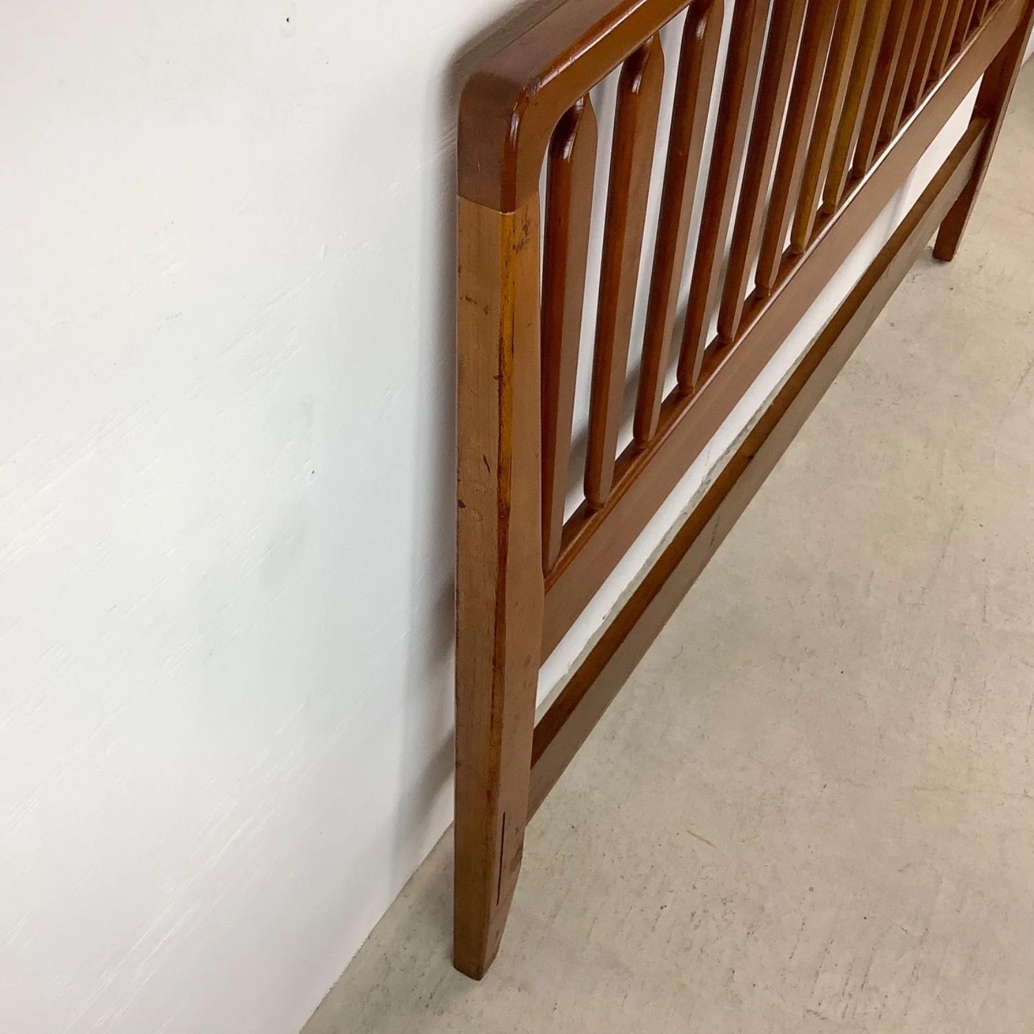 Mid-Century Spoke Headboard- Full Size Bed 13 Mid-Century Spoke Headboard- Full Size Bed - Image 11