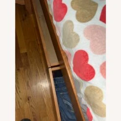 Honey Solid Wood Sleigh Bed -Home Furnishings Store 1500 1500 frame 0 5733